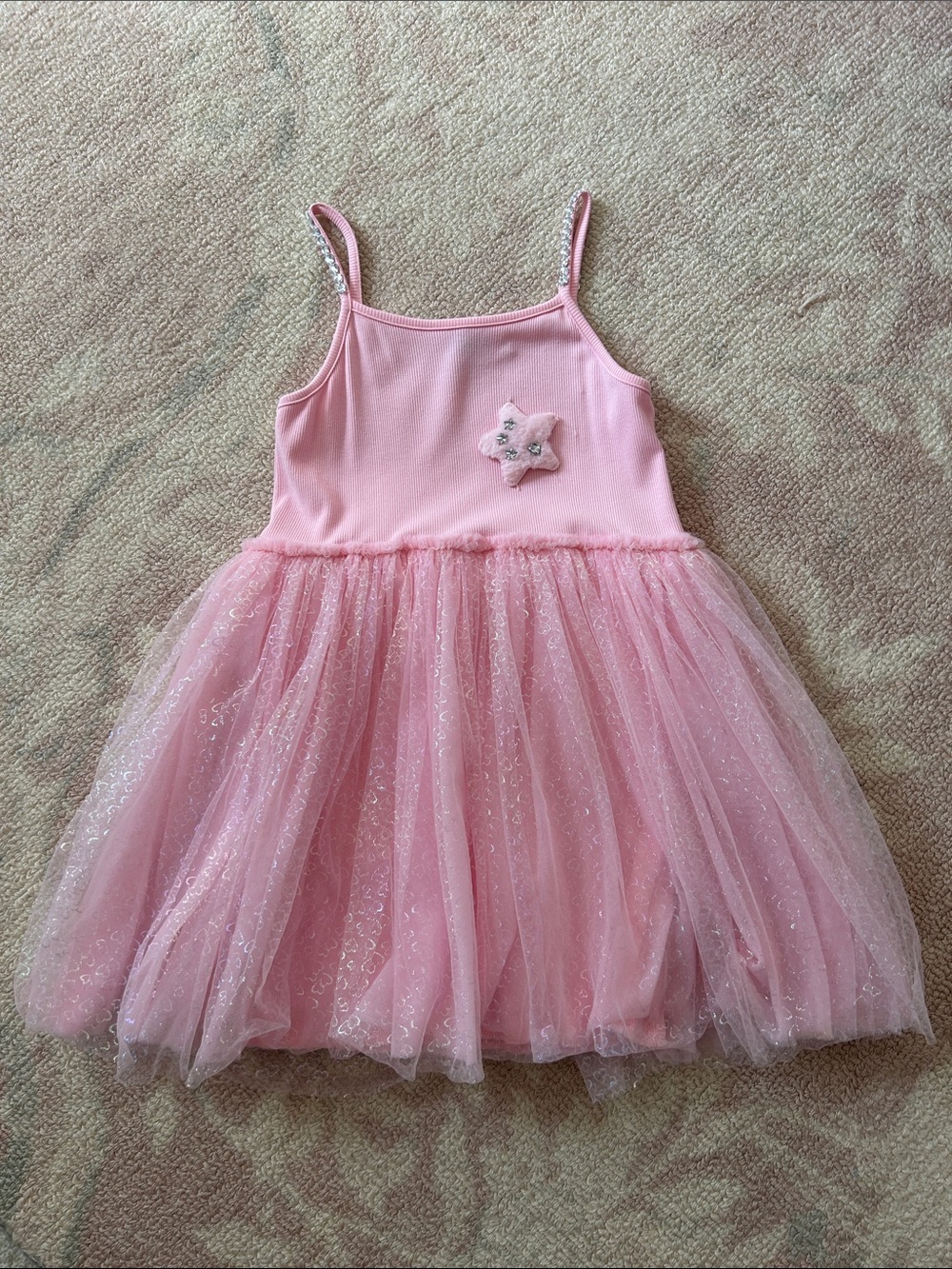 Lola and the Boys heart tulle dress